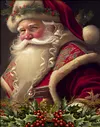 AB luxurious polyester cloth diamond Painting Kits | christmas santa clausChristmas