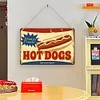 Hot Dog - Wooden Signs(8*12Inch/12*16Inch)