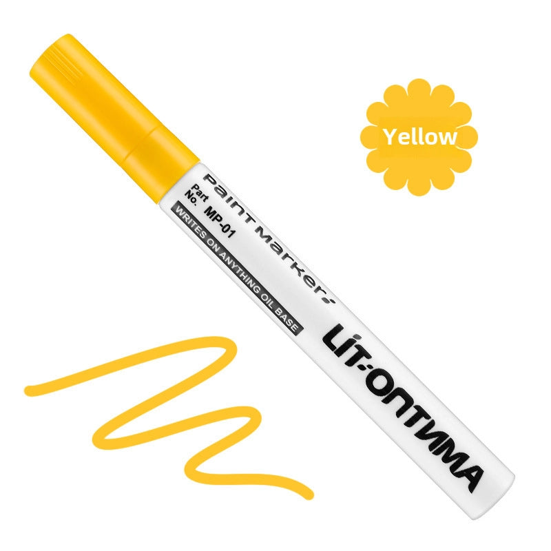 New Low-odor Non-fading Paint Marker Pen Tire Balloon Diy Marking Ceramic Paint Pen Office Cultural Marker