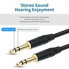 1/4 Inch TRS Cable 6.35mm Male to Male Stereo Jack Balanced Audio Path Cord