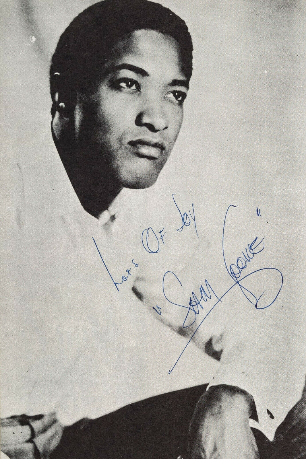 SAM COOKE Signed Photo Poster paintinggraph - Soul / R&B Singer - Preprint