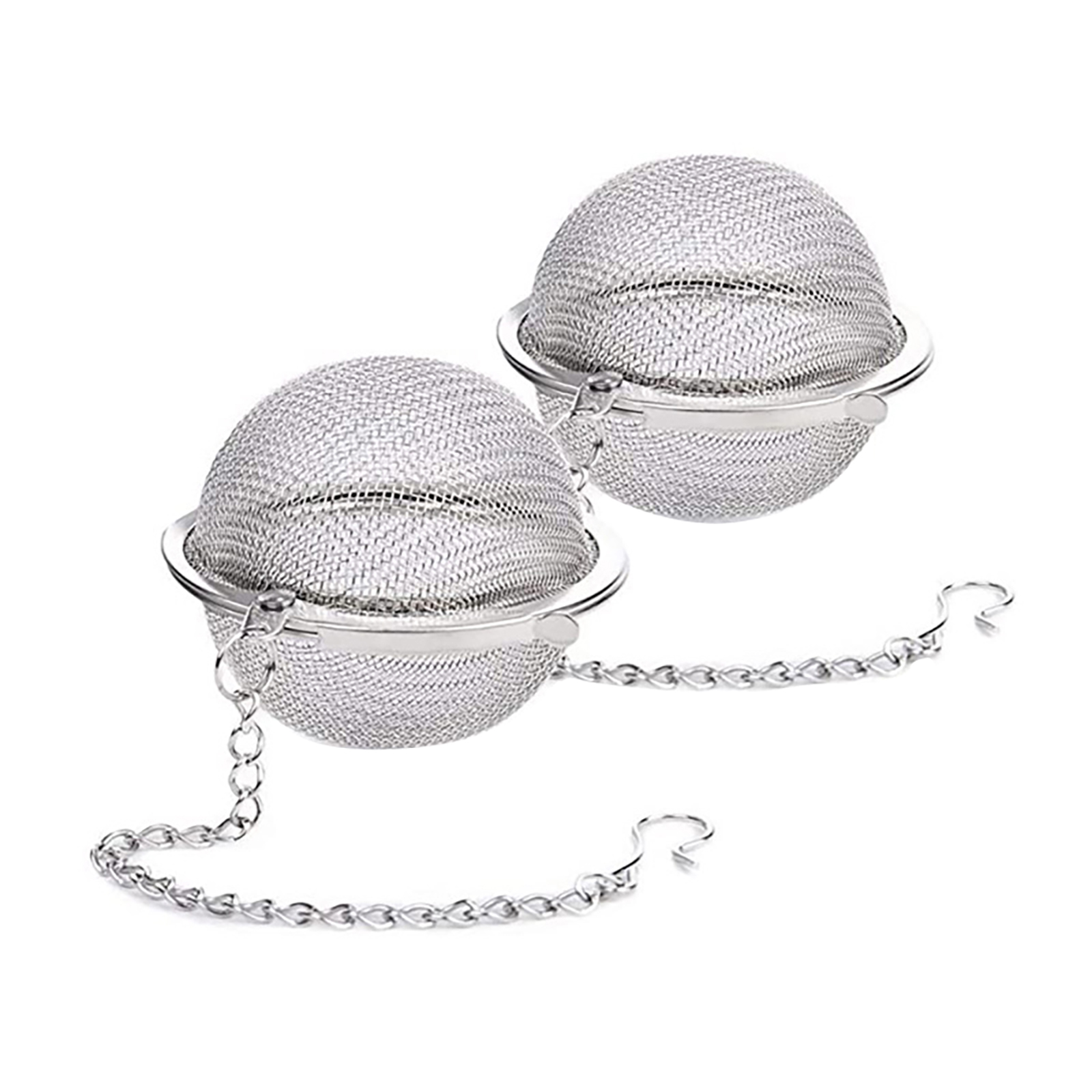 

2pcs Stainless Steel Tea Ball, Loose Leaf Tea Strainer Infusers, 2.3 inch, 501 Original