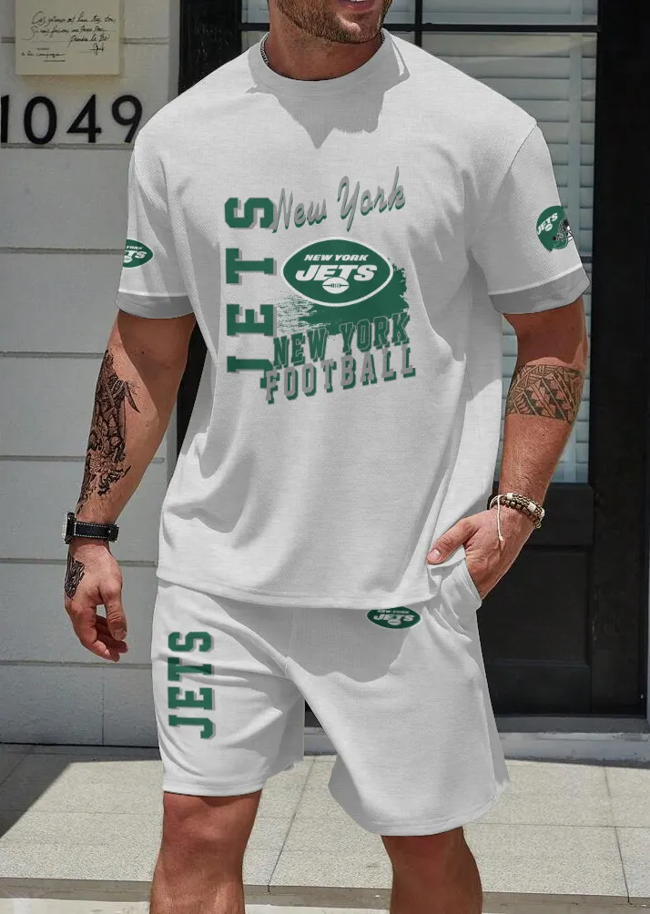 New York Jets Limited Edition Top And Shorts Two-Piece Suits
