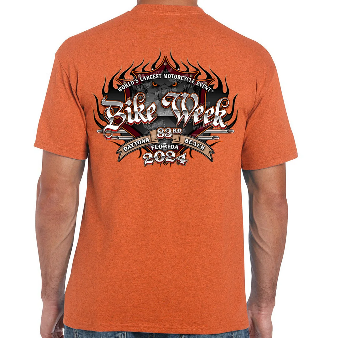 2024 Bike Week Daytona Beach Official Logo TShirt