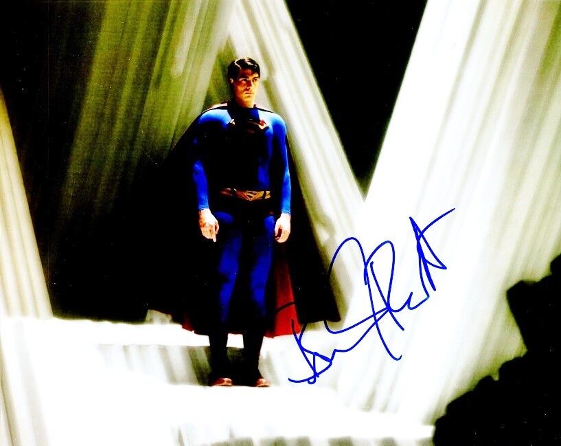 BRANDON ROUTH Signed Photo Poster painting - SUPERMAN