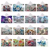 DIY PU Diamond Painting Tissue Box Kit Desktop Tissue Holder with Rhinestone Diamond Desk Decorative Tissue Box for Adults Desktop Storage Organizer