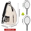 Oxford Cloth Sling Bag Waterproof Simple Shoulder Bags Large Capacity Versatile Crossbody Bag for Sports And Outdoor Family Outings