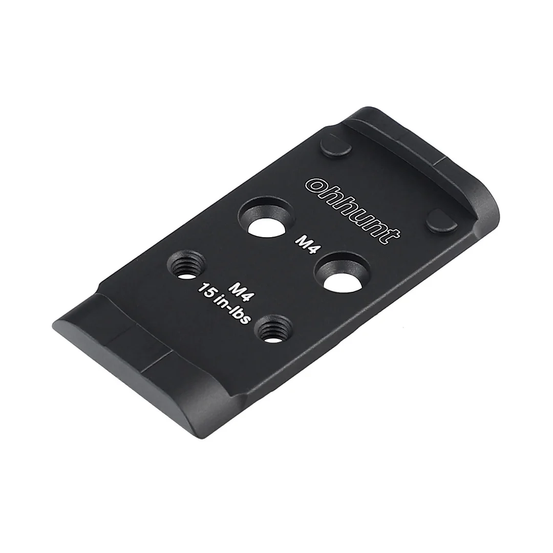 ohhunt&reg; HK VP9 OR / VP9L OR Adapter Plate Compatible with 407K 507K EPS RMSc RD-U1 RD-U3 RD-U5 CNC 7075-T6