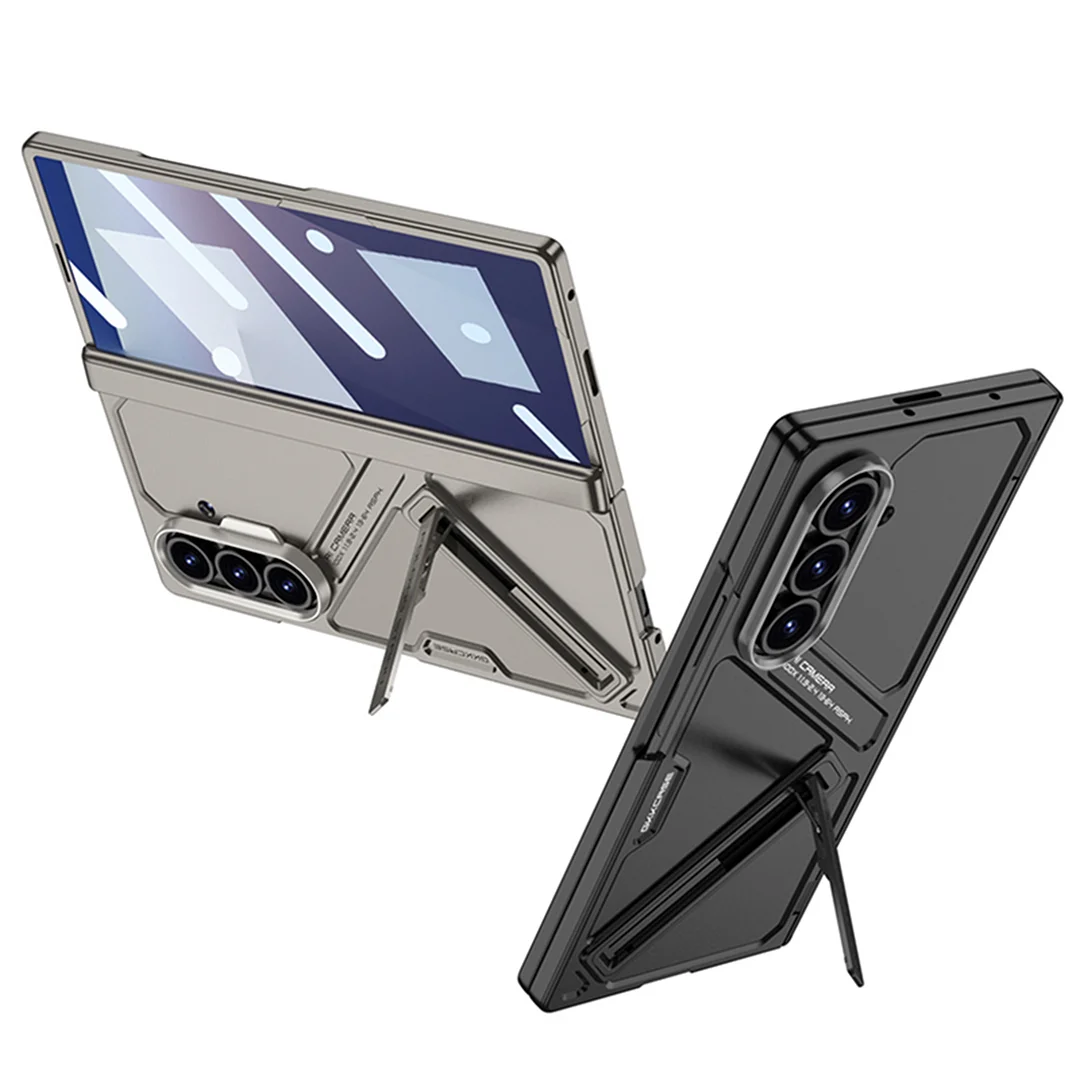  Ultra-thin Skin Feel Phone Case for Samsung Galaxy Z Fold 7 6 5  Hard PC with Magnetic Hinge Back Cover