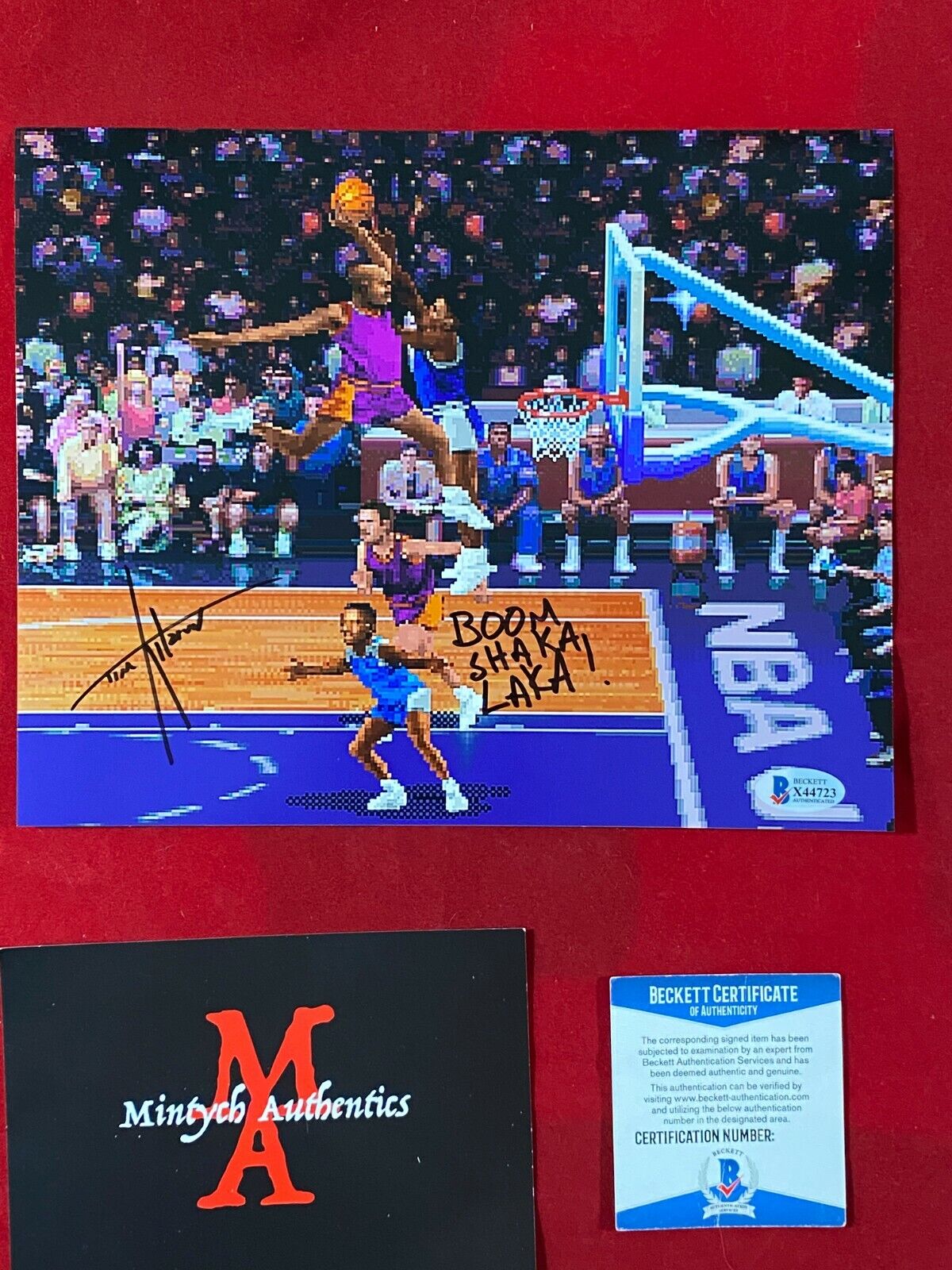 TIM KITZROW AUTOGRAPHED SIGNED 8x10 Photo Poster painting! NBA JAM! BECKETT COA!