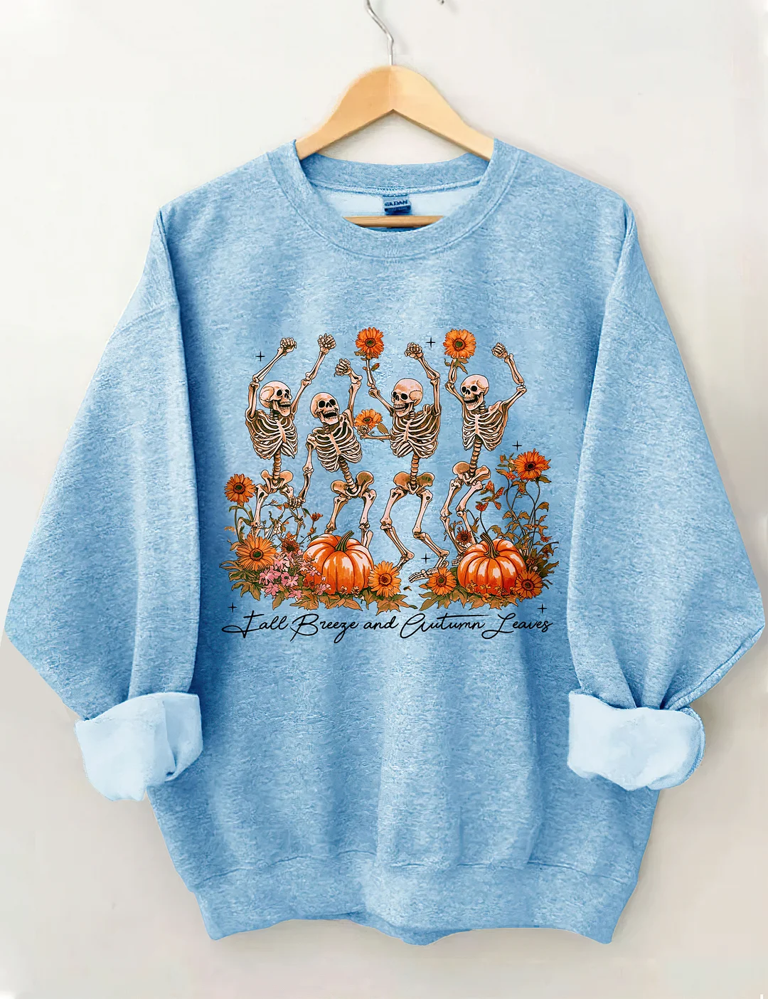 Fall Breeze and Autumn Leaves Sweatshirt