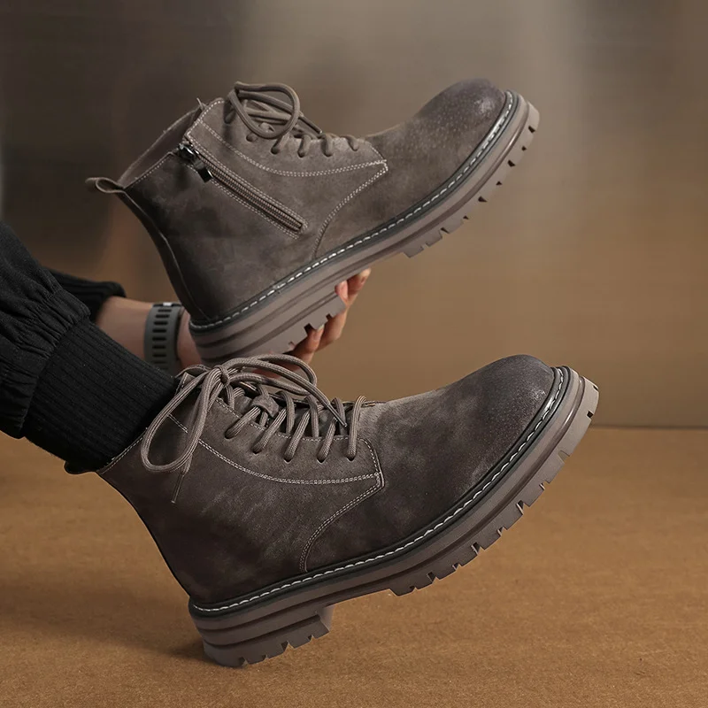 Breakj Breakj Mass Boot For Men's Fashion Boots Side Zip 4510-X