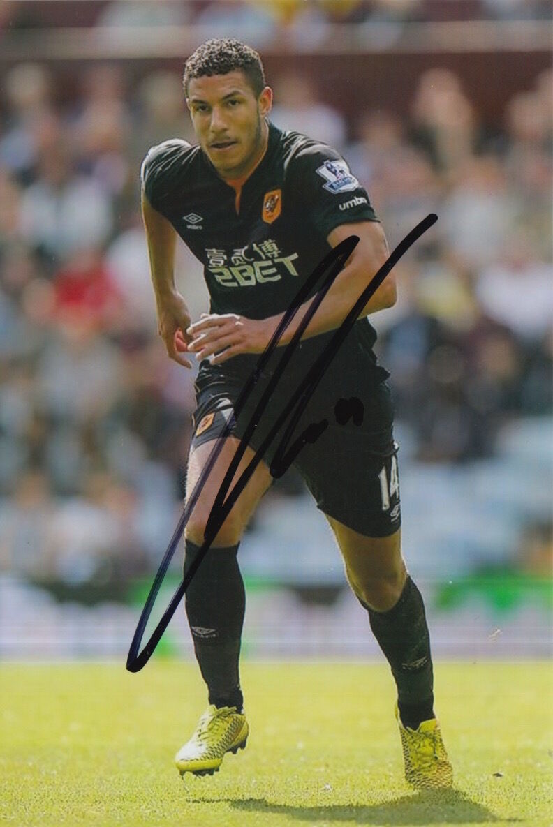 HULL CITY HAND SIGNED JAKE LIVERMORE 6X4 Photo Poster painting 3.