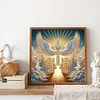 Croix ail&eacute;e - peinture diamant de forme sp&eacute;ciale - 30*30cm