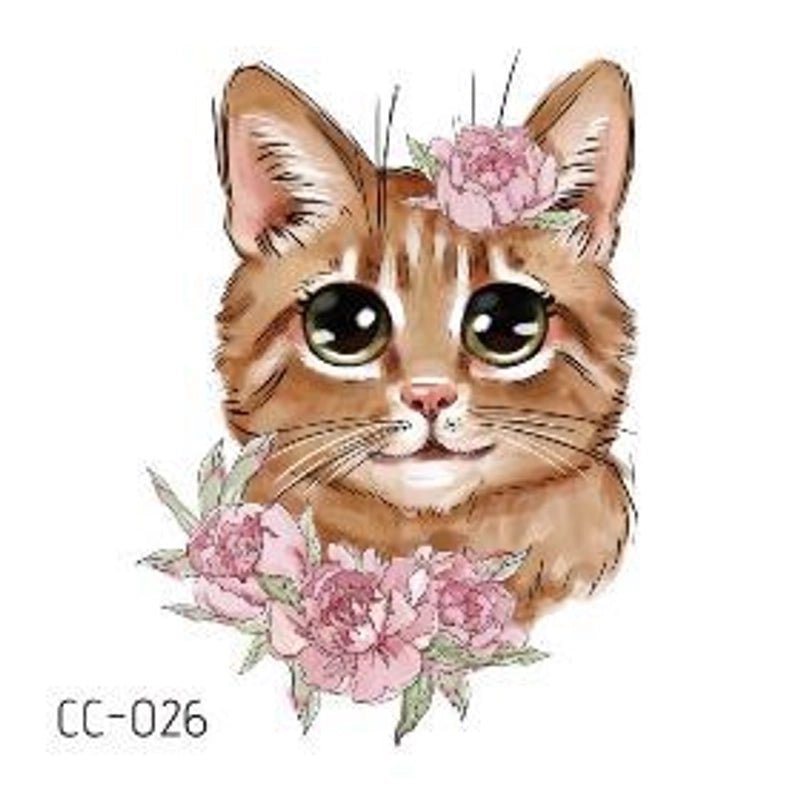 Animal Paper Tattoos & Body Art 1 Piece