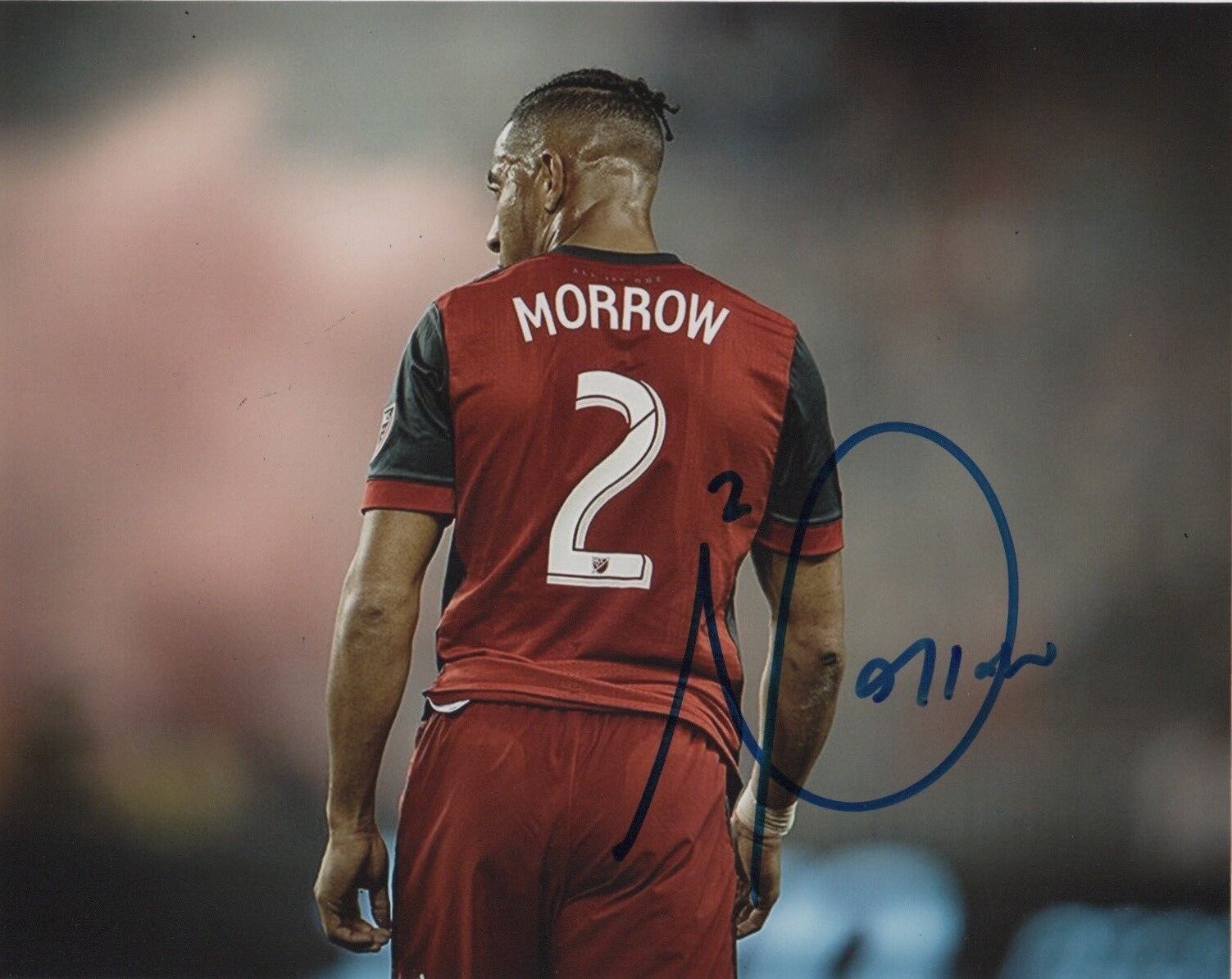 Toronto FC Justin Morrow Autographed Signed 8x10 MLS Photo Poster painting COA