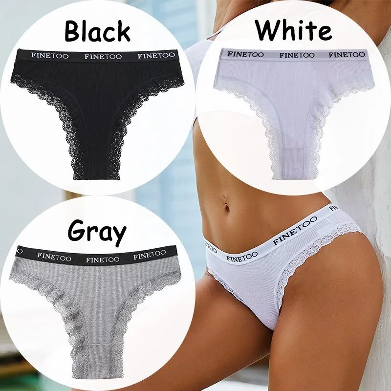 Billionm Lace Panties Women's Underwear Cotton Panties Sexy Lingerie Female Briefs Low-Waist Panty Girl Intimate Underpants