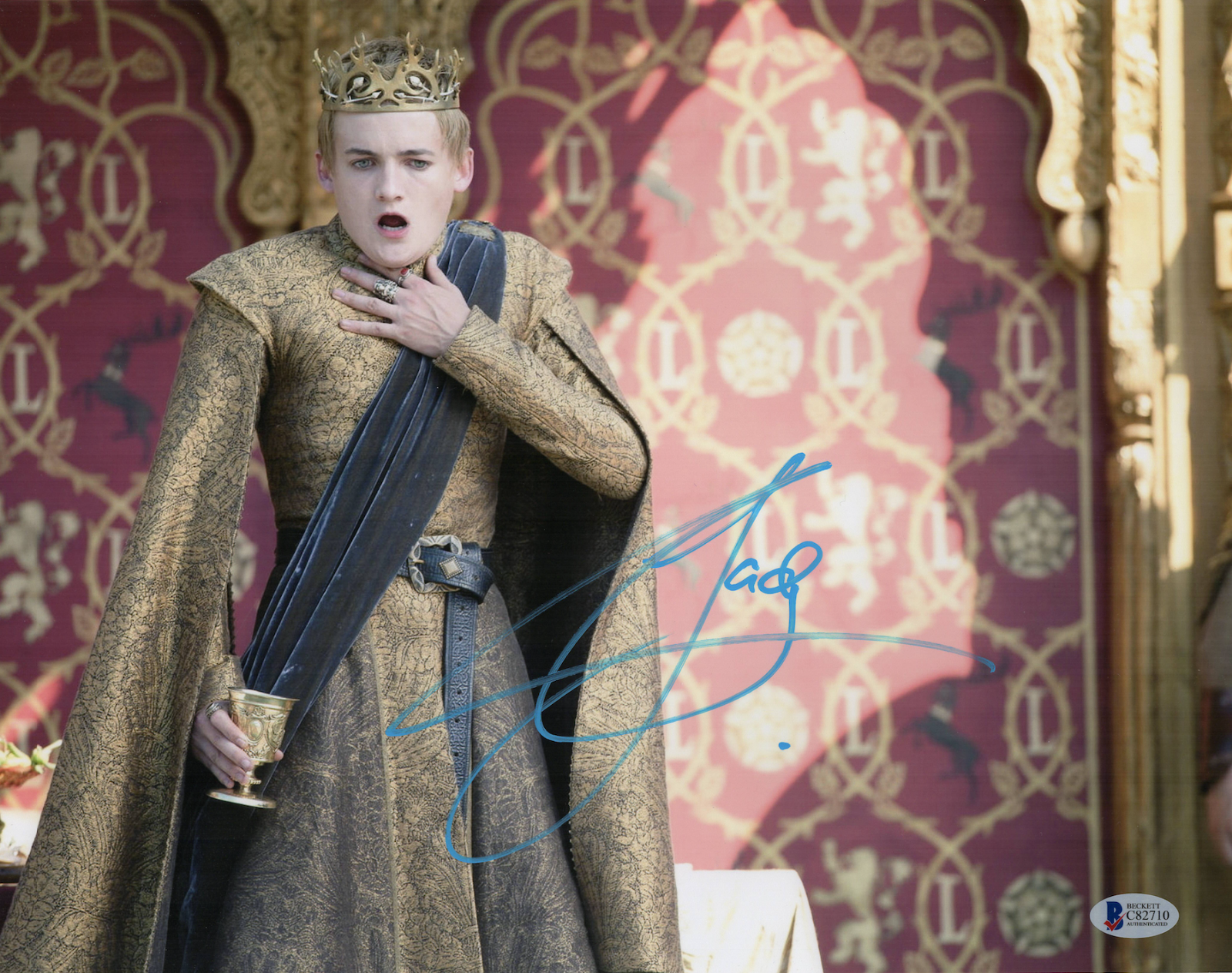 Jack Gleeson signed autographed 11x14 Photo Poster painting! RARE! Beckett BAS COA! 2887