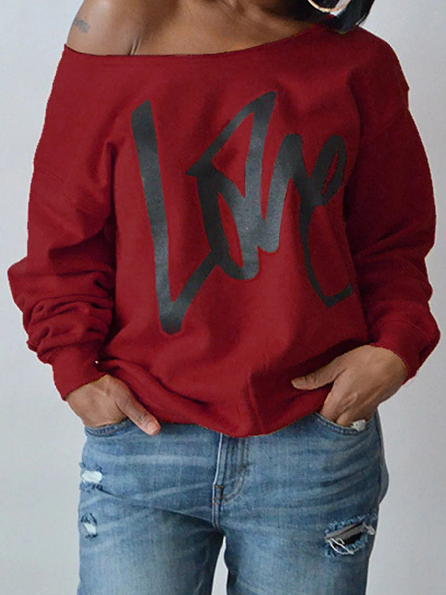 Casual Style  LVOE Sweatshirt