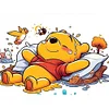 Winnie The Pooh Disney-11CT Stamped Cross Stitch 50*40cm/19.69*15.75in