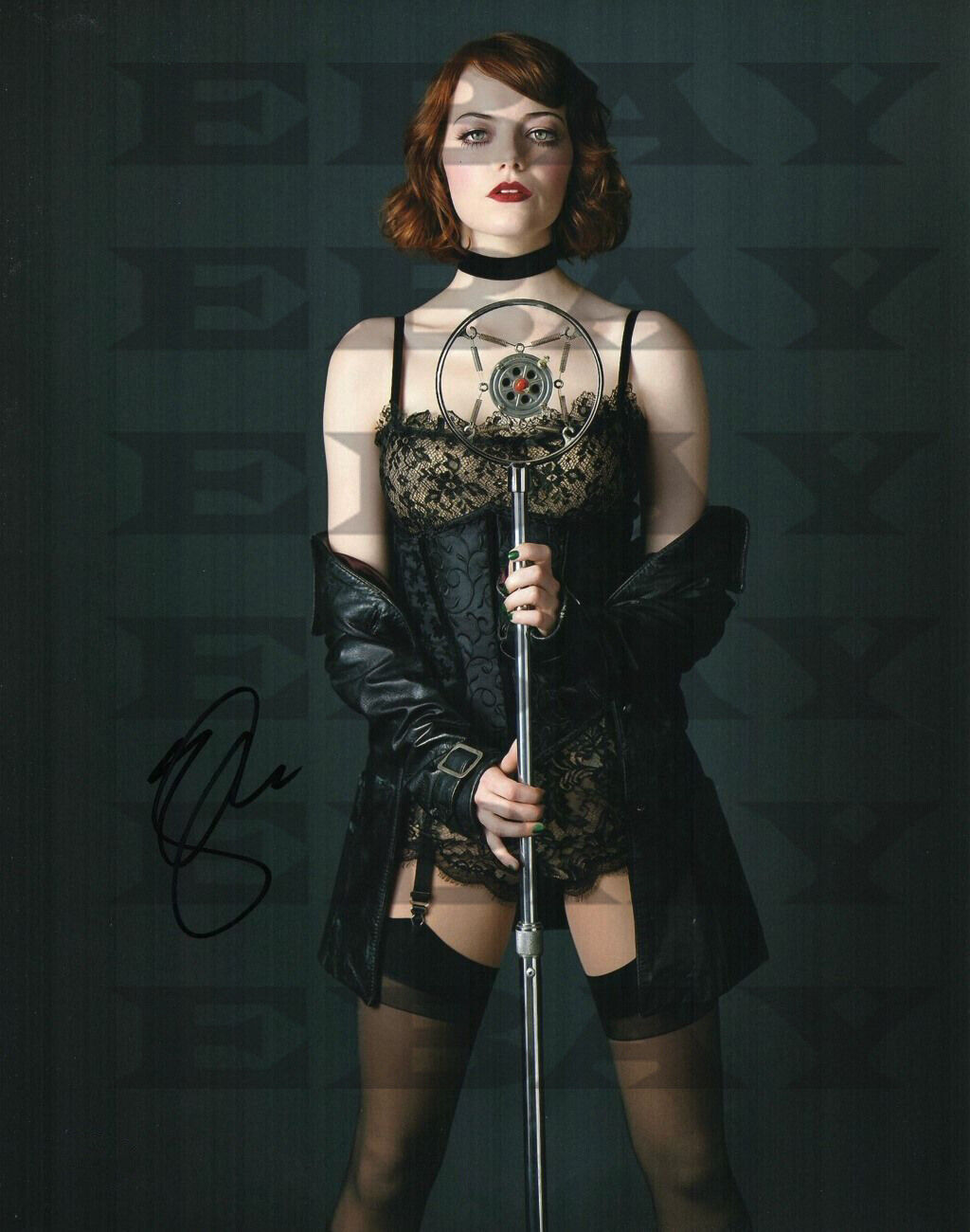 Emma Stone Autographed Signed 8x10 Photo Poster painting Reprint