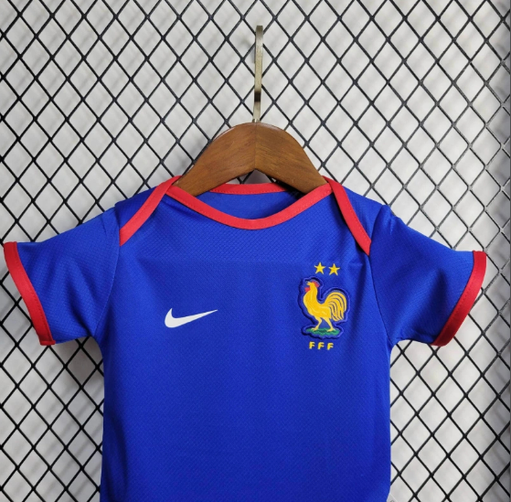 2024 France Home Baby jersey 9-12 size Football Shirt Thai Quality