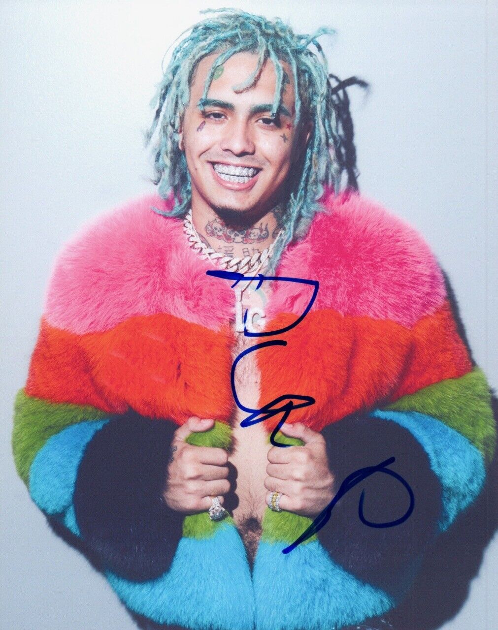 Lil Pump Signed Autographed 8x10 Photo Poster painting Hip Hop Rapper COA