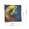 (50*50cm)Wolf - Full Round Drill Diamond Painting