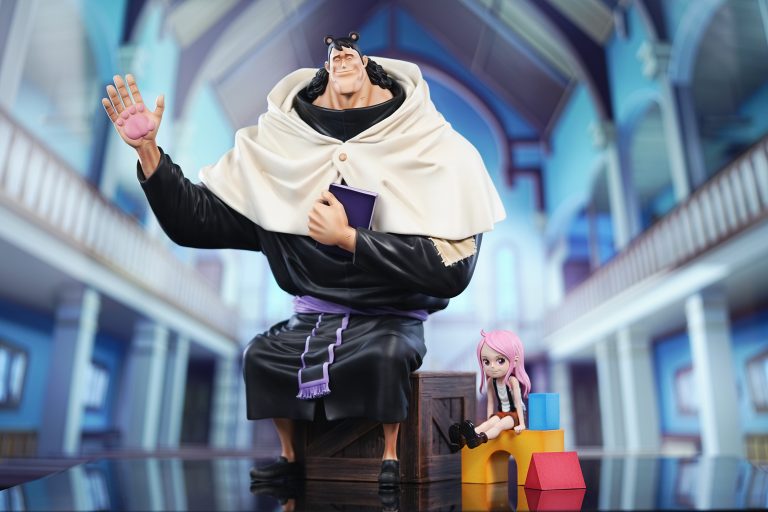 PRE-ORDER Glitter Studio - One Piece Father and Daughter Bartholemew Kuma & Jewelry Bonney Statue(GK)-