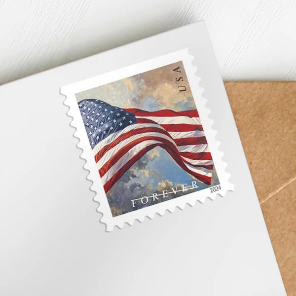 [ Rolls ] 2024 U.S. Flag Forever Stamp