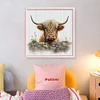 (US Local)Highland Yak-11CT Counted Cross Stitch Kit(40x40cm)