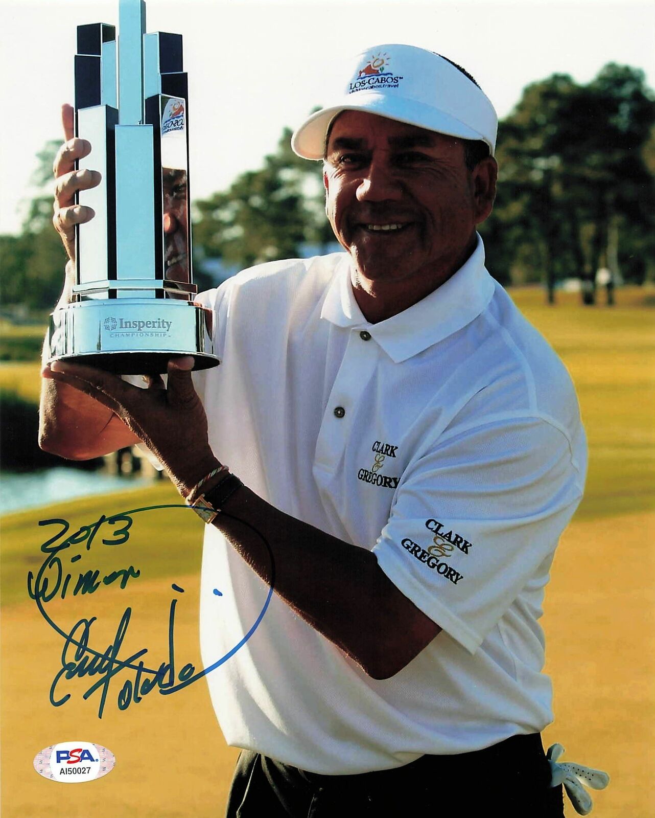 Esteban Toledo Signed 8x10 Photo Poster painting PSA/DNA Autographed Golf PGA