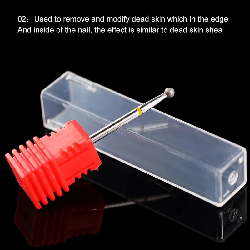 PICT YOU Carbite Head Nail Drill Bits Nail Art Tools Polishing Sanding Gel Nail Polish Nail File for Machine Pedicure Manicure-Nail Inspo