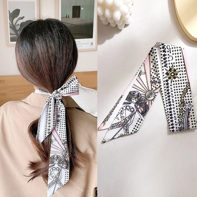 Fashion Flower Cloth Printing Hair Band 1 Piece
