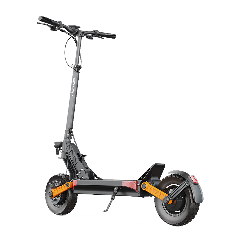 ( Used Electric Scooters)JOYOR S10-S 10 Inch Off-road Tires Electric Scooter 60V 18Ah 2*1000W Dual Motor 65Km/h Max Speed 70-85KM Range 120KG Load Double Disc Brakes