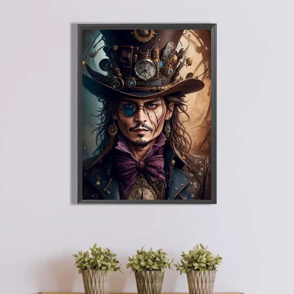 Partial AB Diamond Painting - Full Round Drill - Machinist(Canvas|45*60cm)