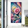 (40*70cm)Flower - Full Round Drill Diamond Painting