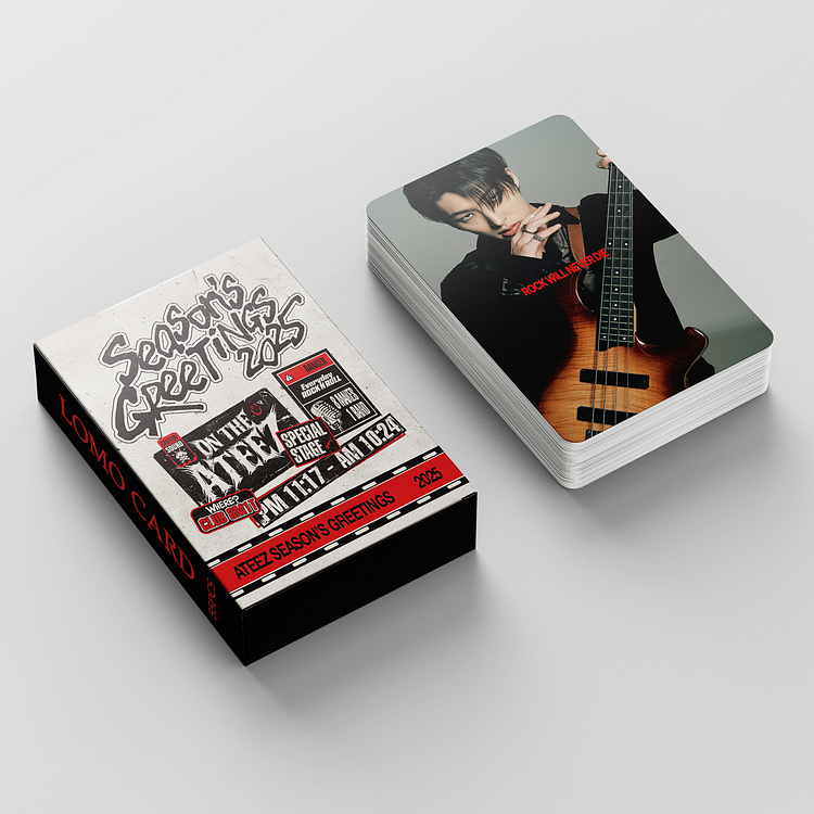 officialateezshop ATEEZ 2024 Season's Greetings Photocard