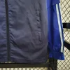 2023/2024 Real Madrid Windbreaker Black Blue Soccer Jersey