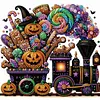 Train DIY Partial Drill Rhinestone Diamond Painting Kit 30x30cm