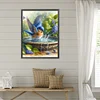 Diamond Painting-DIY Full Round Drill Splashing Birds(40*50CM)