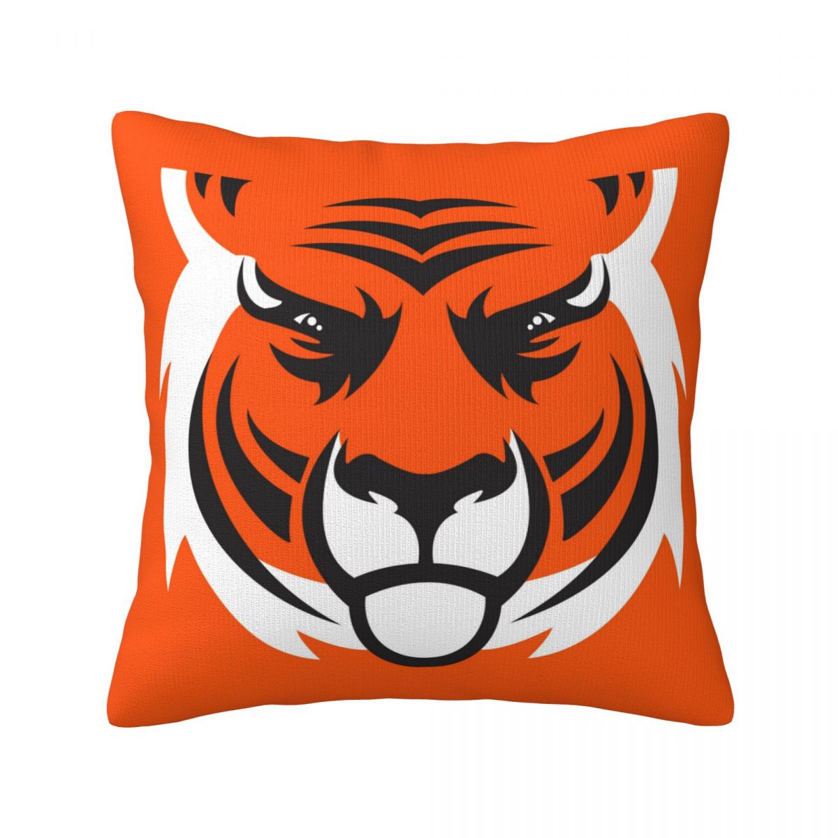 Cincinnati Bengals Orange Pillow Covers 18x18 Inch