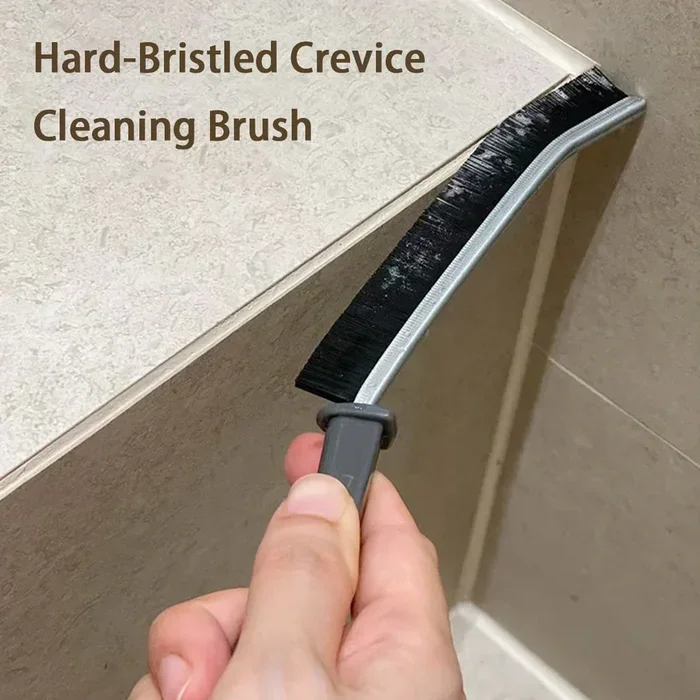 (LAST DAY PROMOTION - BUY 2 GET 2 FREE) Hard-Bristled Crevice Cleaning Brush