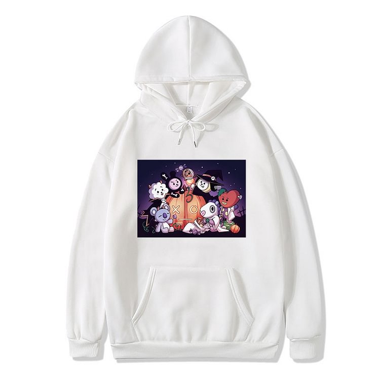 BT21 Halloween Candy Color Hoodie