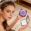 Mandala DIY, speziell geformte Diamantmalerei, Kompaktspiegel-Sets, Diamantkunst-Malerei, Taschenspiegel f&uuml;r Anf&auml;nger, Kunsthandwerksgeschenke f&uuml;r Fra