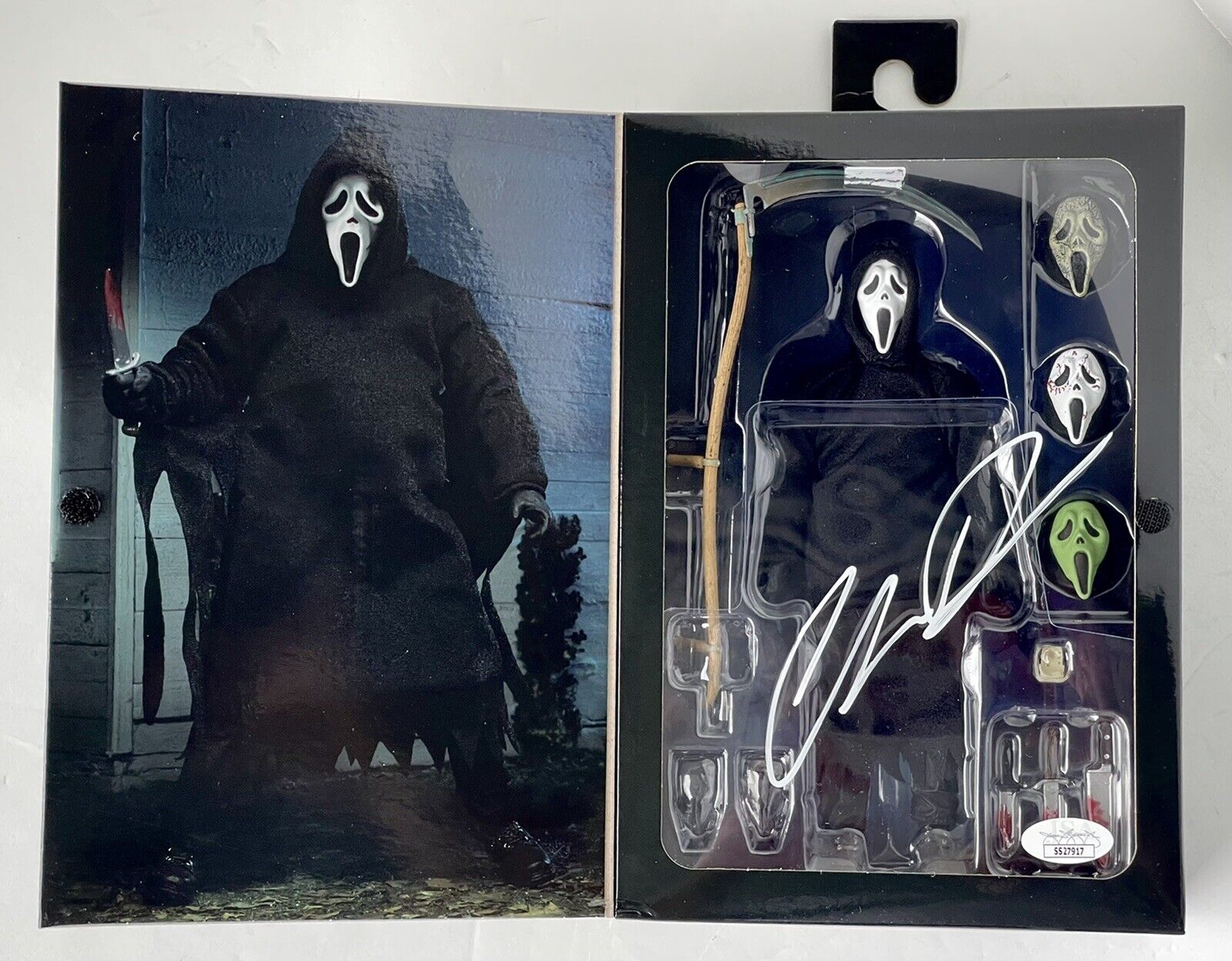 Chris Durand Signed Autographed Ghostface Scream Action Figure JSA