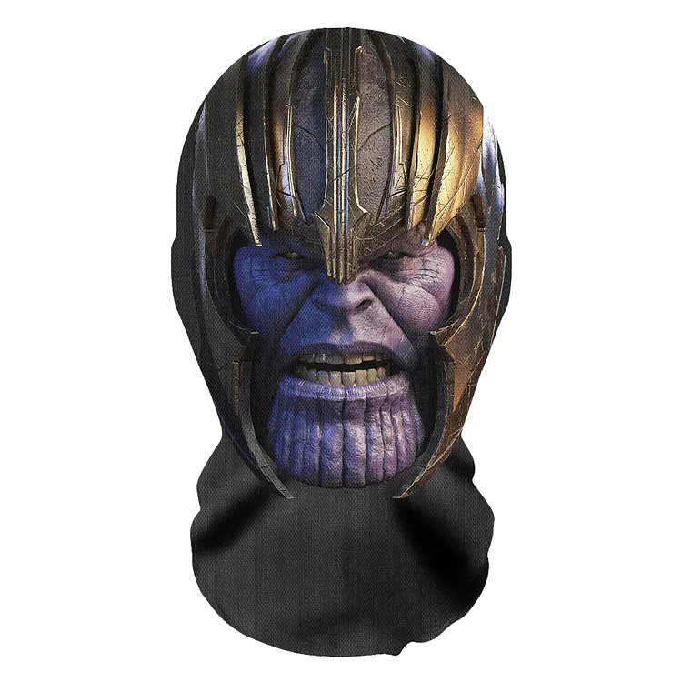 3D Spoof Face Simulation Headgear-Thanos