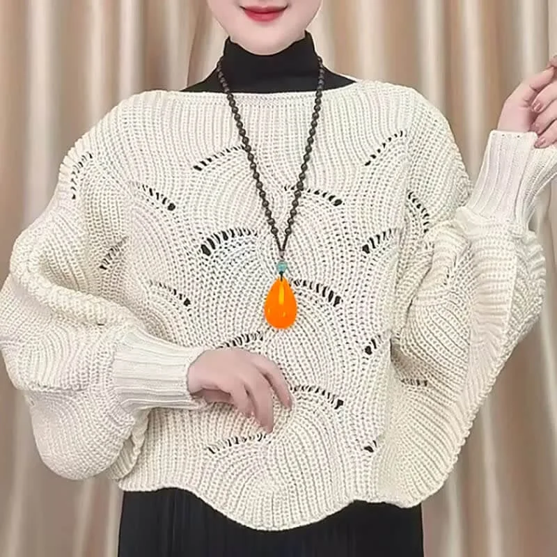 🔥New Year Sale - 49% OFF🔥Bat Sleeve Knitting Shawl