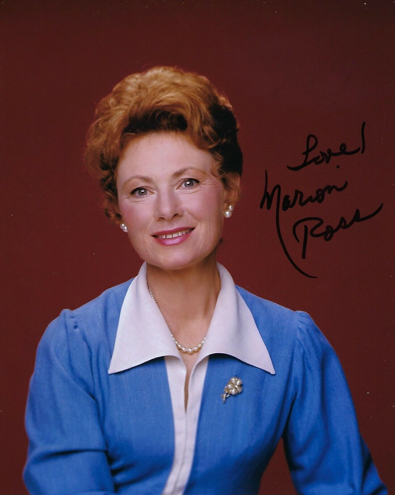 GFA Happy Days Marion Show * MARION ROSS * Signed 8x10 Photo Poster painting M1 COA