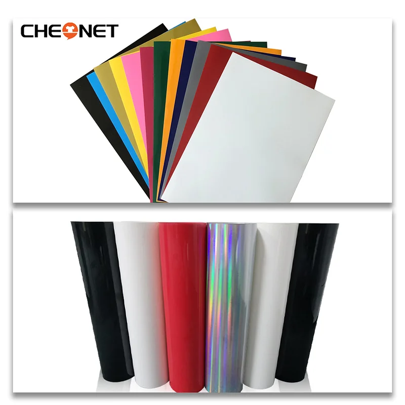 Free Shipping Cheonet Spanish Warehouse PVC PU Heat Transfer Vinyl Roll For  Cricut HTV Vinyl Film Easy to Cut Weed